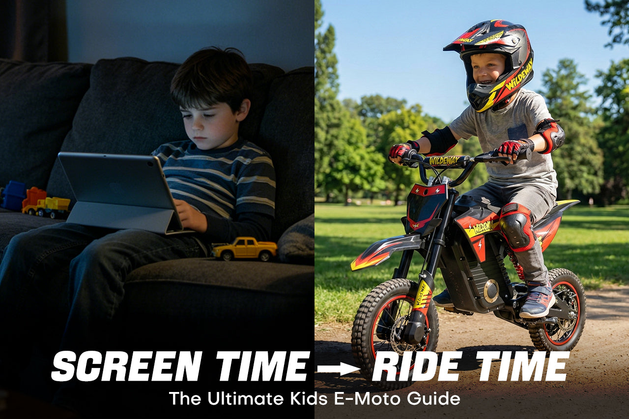 Screen-Free Weekends: Is Your Child Ready for a 300W Electric Motorcyc ...