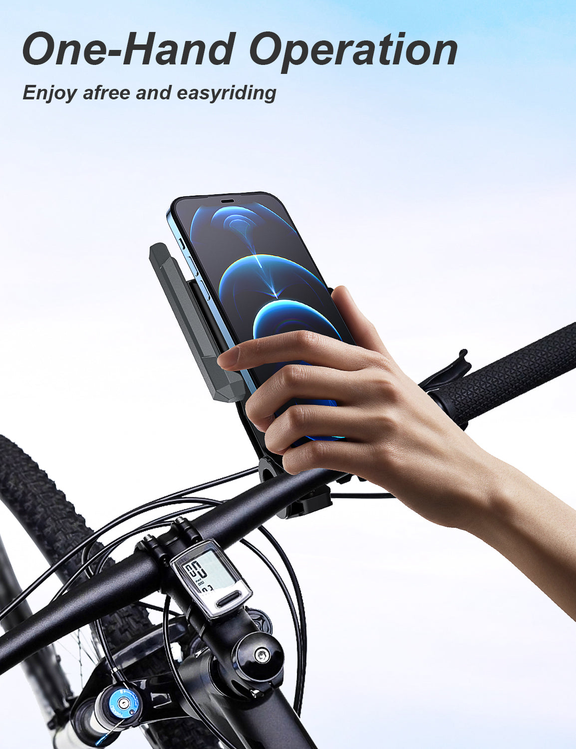Electric bicycle mobile phone holder – WILDEWAY