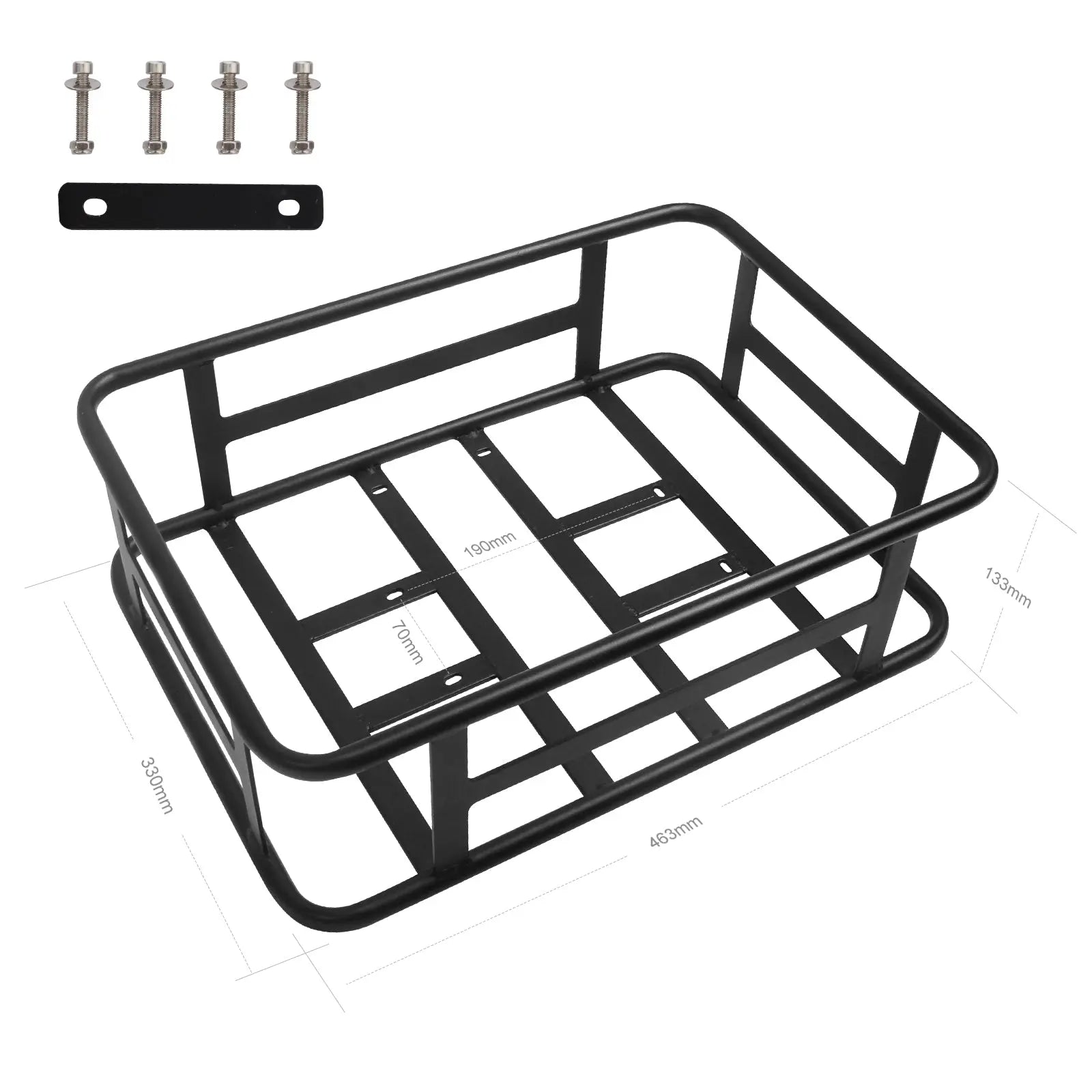 thumbnail image 2 of Wildeway Bike Basket For Electric Bikes 2 of 13