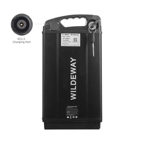 Upgrade 32Ah lithium battery for FW11 /FW11S 4.0-DC2.5 charging port WILDEWAY