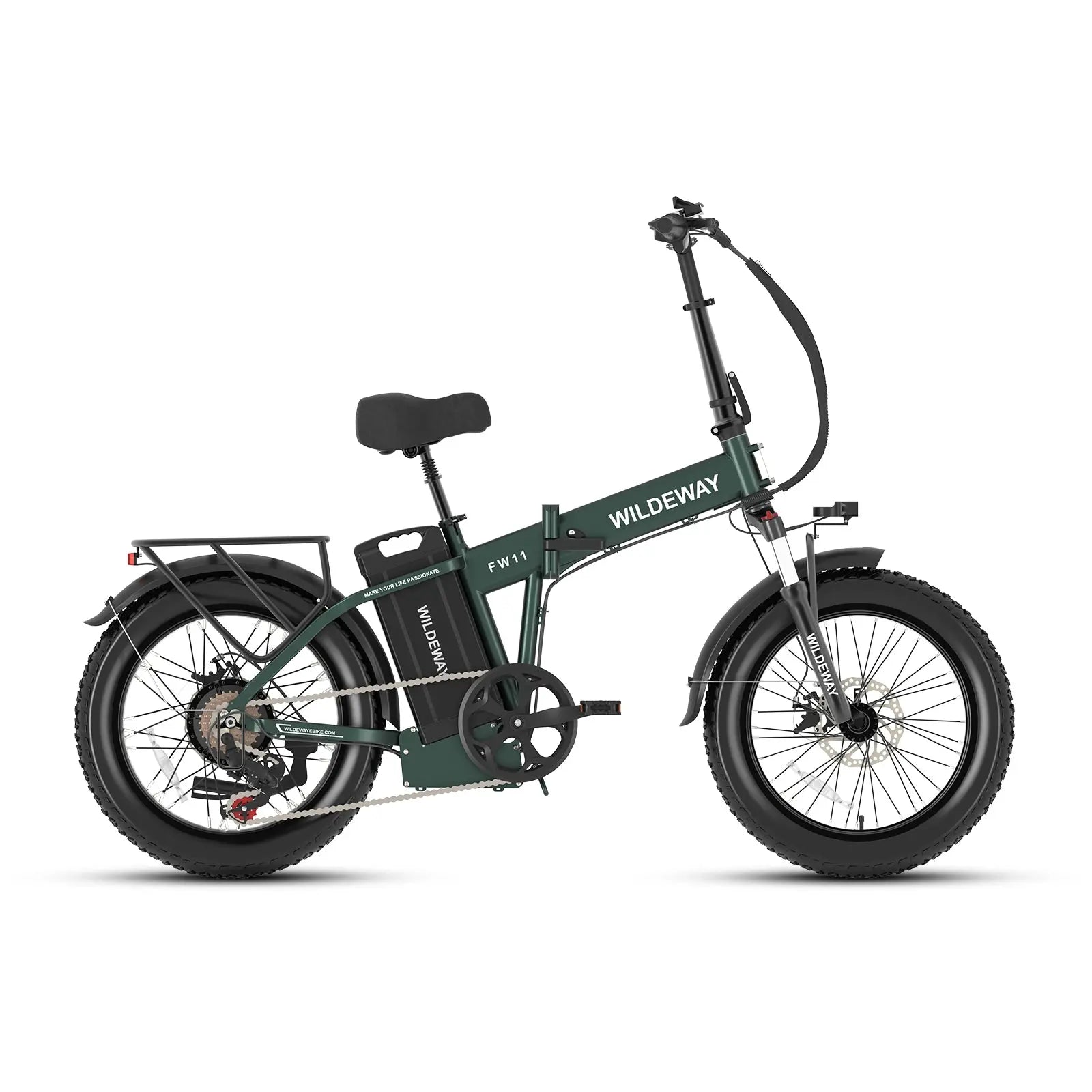 moovway elektrofahrrad Folding Fat tire Long-Range E-Bike with 32Ah Battery
