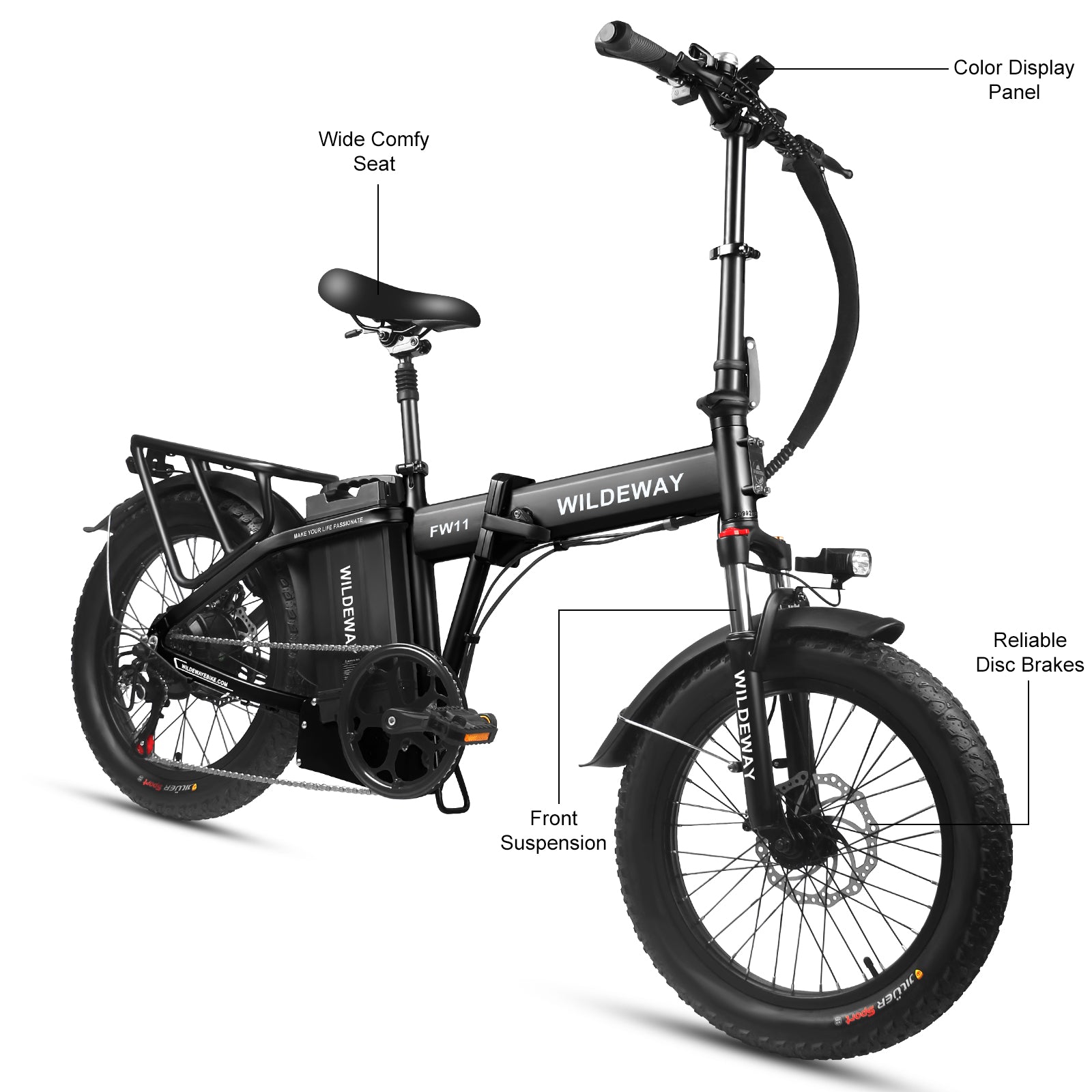 Wildeway FW11 3.0 Commute Electric Bicycle