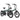FW11 with  Mechanical Disc Brakes Combo