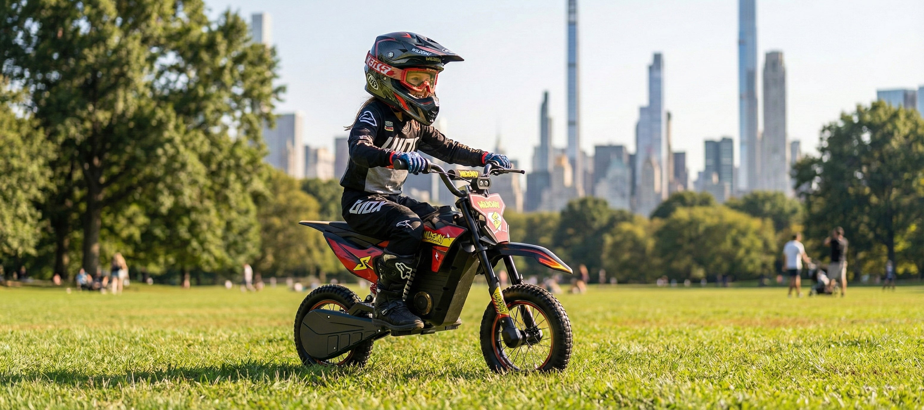 ワールドワイドキッズ Wildeway Seal Electric Dirt Bike For Kids Ages 3-10