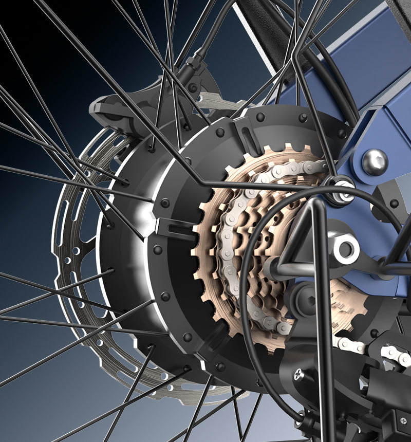 Wander Ultra dual motor detail