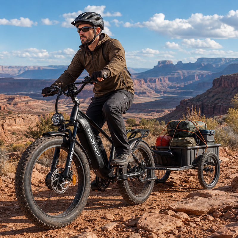 Heavy-duty strength without giving up all-terrain performance.